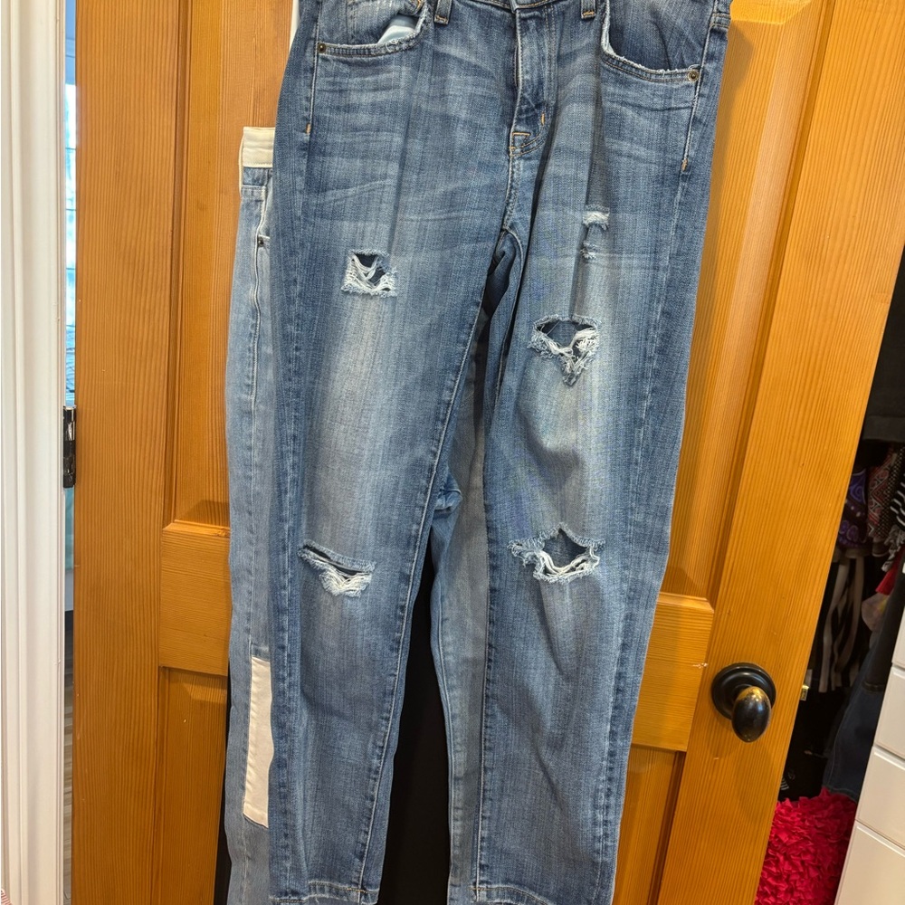 Current Elliot distressed jeans